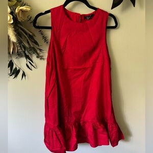 Red dress, size M